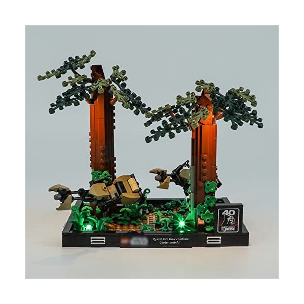 LIGHTAILING Kit déclairage LED pour Lego- 75353 Diorama de la Course-Poursuite en Speeder sur Endor Modèle - Jeu de lumière 