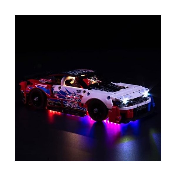 Kit de lumière LED pour Lego 42153 Technic NASCAR Next Gen Chevrolet Camaro ZL1 Kit de Voiture Pas de modèle Lego , Kit déc