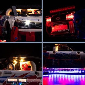 Kit de lumière LED pour Lego 42153 Technic NASCAR Next Gen Chevrolet Camaro ZL1 Kit de Voiture Pas de modèle Lego , Kit déc