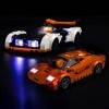 Kit déclairage LED pour Lego 76918 Speed ​​​​Champions McLaren Solus GT & McLaren F1 LM Pas Un modèle Lego , Kit déclairag