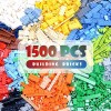 Lekebaby Lot de 1200 blocs de construction classiques, convient pour les garçons et les filles à partir de 6 ans, compatible 