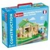 Jeujura Premiere Maison avec VOITURE-80 Pieces-Développer Son Imagination, Son adresse et sa dextérité-À partir de 3 Ans, 823