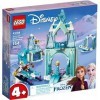 LEGO 43194 Disney Le Monde féérique d’Anna et Elsa de la Reine des Neiges avec château et poupées de Princesses, Enfant 4 Ans