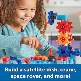 Learning Resources- Créateurs de Machines Explorers, 60&nbsp;pièces, à partir de 5&nbsp;Ans, Jeux de Construction, Kits STEM, d’ingénie