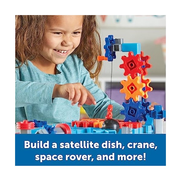 Learning Resources- Créateurs de Machines Explorers, 60 pièces, à partir de 5 Ans, Jeux de Construction, Kits STEM, d’ingénie