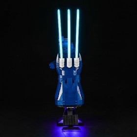 Jeu déclairage LED de contrôle de la lumière pour Lego 76250 Les Griffes dadamantium de Wolverine modèle Non Lego , Set d