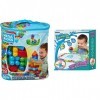 MEGA Bloks Sac Bleu, Jeu de Blocs de Construction, 60 pièces, Jouet pour bébé et Enfant de 1 à 5 Ans, DCH55 & AquaDoodle Tomy