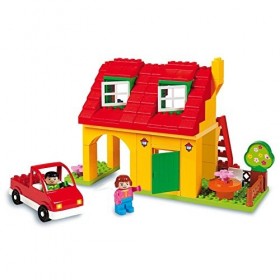 Unico Plus- Casitas Jeu de Construction Androni 8515 , Couleur/modèle Assorti