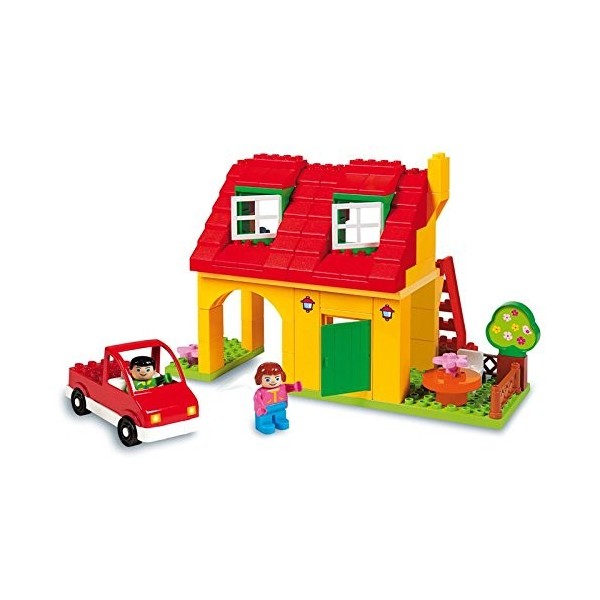 Unico Plus- Casitas Jeu de Construction Androni 8515 , Couleur/modèle Assorti