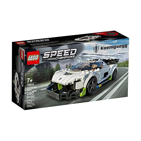 Collectix Lego Set - Speed Champions Koenigsegg Jesko 76900 + Speed Champions 30434 Aston Martin Valkyrie AMR Pro 30343 Poly