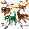 VATOS Jouet de Construction de Dinosaure pour garçons: 979 pièces Ensemble de Briques de Construction 12 modèles pour Enfants