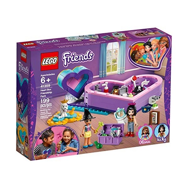 LEGO Friends - La boîte des cœurs de lamitié - 41359 - Jeu de Construction