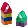 Playmags Kit de démarrage - Ensemble de 30 carrés : maintenant avec des aimants plus puissants, des carreaux magnétiques robu