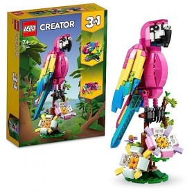 LEGO Creator - Exotic Pink Parrot 31144 , Noir
