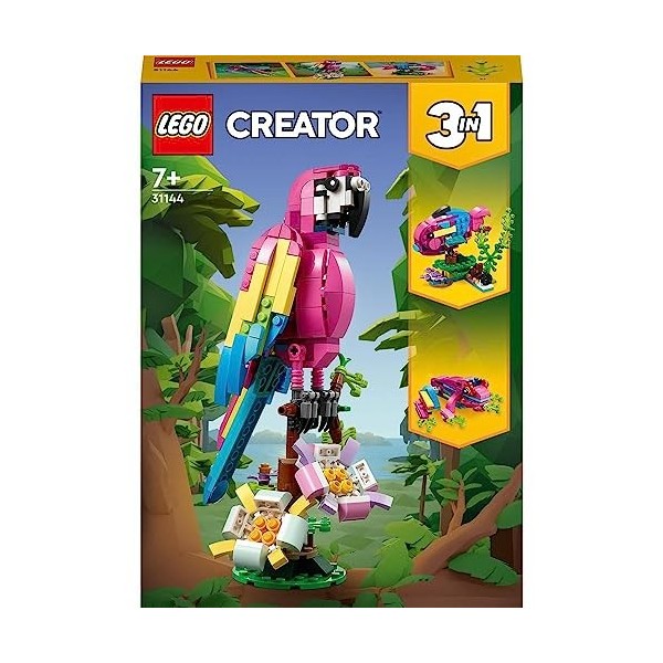 LEGO Creator - Exotic Pink Parrot 31144 , Noir