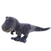 ISAKEN Jouets en Peluche Dinosaures Enfant 40CM, Poupée en Peluches Jouet Animal de Dinosaure Mignonne, Simulation Tyrannosau