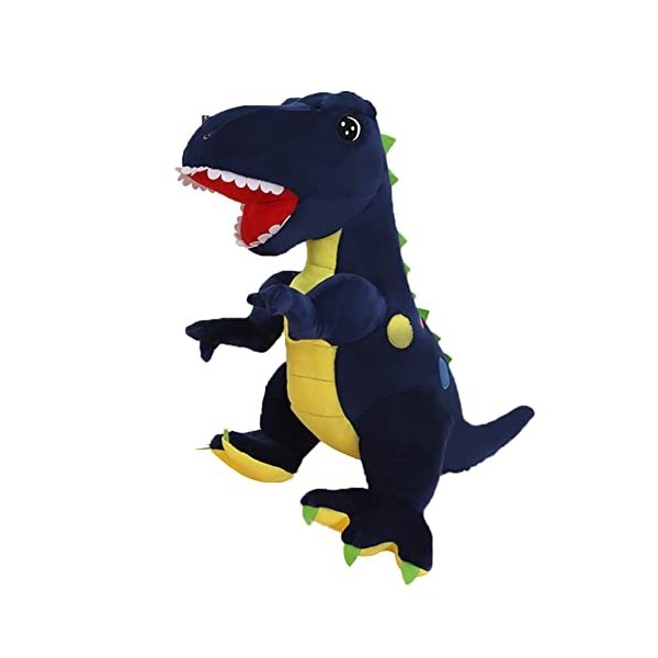 ISAKEN Jouets en Peluche Dinosaures Enfant 40CM, Poupée en Peluches Jouet Animal de Dinosaure Mignonne, Simulation Tyrannosau