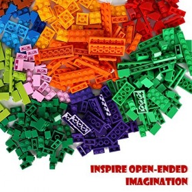 Lekebaby Briques de construction classiques - 1200 pièces - Ensemble de blocs de construction compatibles avec toutes les gra