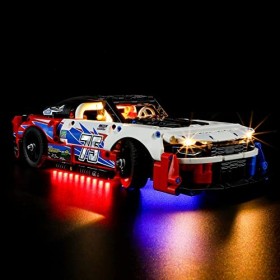 BRIKSMAX Kit d’éclairage à LED pour Lego Technic Chevrolet Camaro ZL1 NASCAR Next Gen - Compatible with Lego 42153 Blocs de C