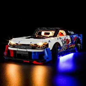 BRIKSMAX Kit d’éclairage à LED pour Lego Technic Chevrolet Camaro ZL1 NASCAR Next Gen - Compatible with Lego 42153 Blocs de C