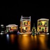 GEAMENT Jeu De Lumières Compatible avec Lego Holiday Main Street - Kit Déclairage LED pour Creator 10308 Jeu Lego Non Inclu