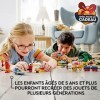 LEGO 11021 Classic 90 Ans de Jeu, Boîte de Briques avec 15 Mini Jouets de Modèles Emblématiques avec Château Fort et Train po