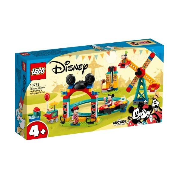 Lego 10778 Mickey and Friends Mickey, Minnie Et Dingo Ã€ La Fête Foraine