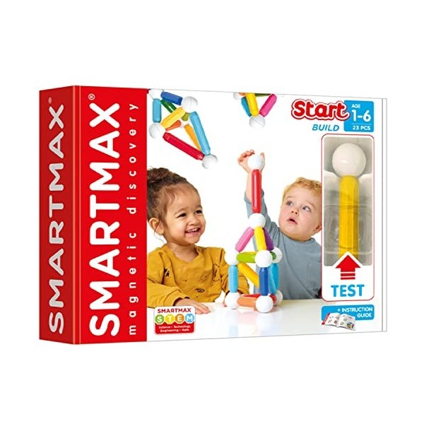 SMARTMAX - Start, Magnetic Discovery Construction, Ages 1 - 6 Years