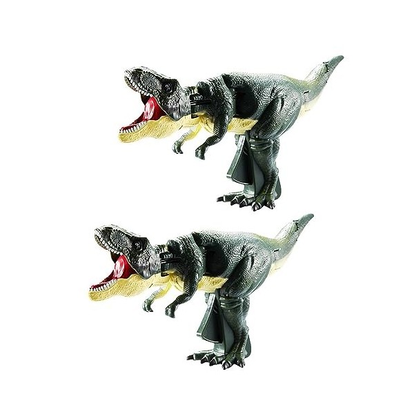 Geteawily Jouet Tyrannosaure Rex | Trigger The T Rex | Dinosaure Amusant pour Enfant | Fun Interactive Dinosaur Grabber Toy |