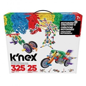 Knex 85049 Motorised Creations Building Set, 3D Educational Toys for Kids, 325 Piece Stem Learning Kit, Engineering for Kids