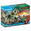 Playmobil 71183 Explorateur avec Quad et tyrannosaure- Dinos - Les Dinosaures - Promo-Pack Jeux daventures