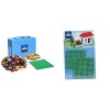 PLUS PLUS - Valisette métal Basic/Néon 600 pièces - PP7002 & Jeux de Construction 2 Bases, PP4022