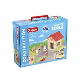 Jeujura - 8233- Jeux de Construction-Ma Petite Ecole - 77 Pieces