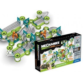 Geomag Mechanics Gravity Recycled Combo Starter Set 153 Pcs, Jeu Éducatif Et Créatif pour Les Enfants, Constructions Magnétiq