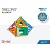 Geomag Classic 371 Rainbow, Constructions Magnétiques et Jeux Educatifs, 72 Pièces