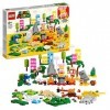 LEGO Super Mario 71418 Set La boîte à Outils Créative, Construction avec Figurines, Créer Vos Propres Niveaux dans Le Désert 