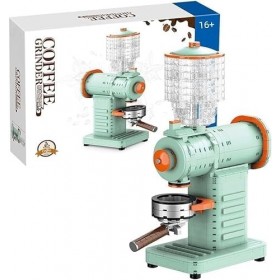 Technic Moulin à Café à Deux Positions Maquette Jeux de Construction, 715 Pièces Créatif DIY Ensemble Micro Blocs de Construc