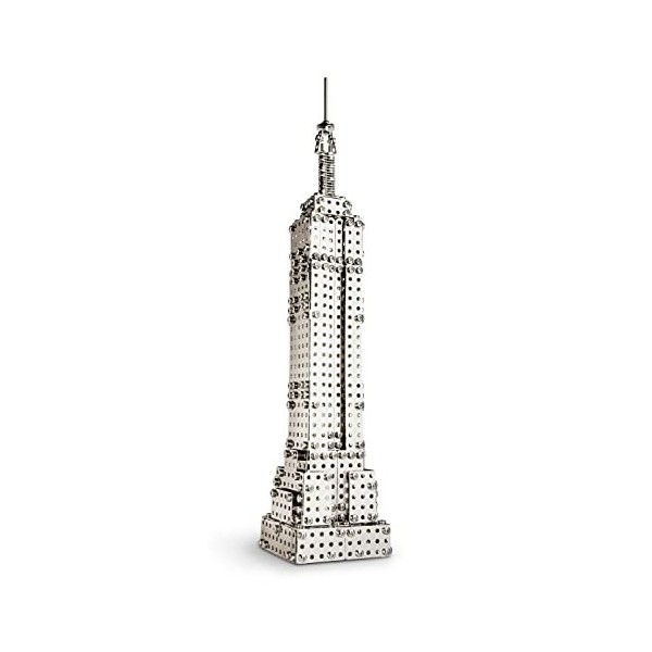 Eitech-Eitech-2042543-Jeu De Construction-C470-Kit Métallique-Empire State Building Set-815 Pièces, 2042543