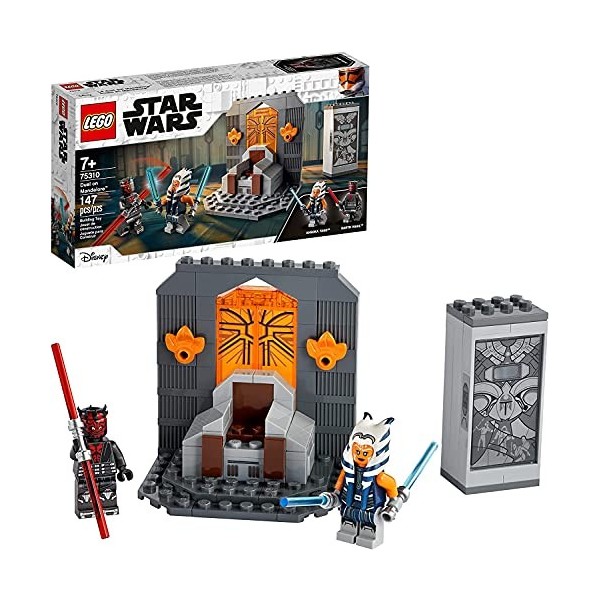 LEGO Star Wars Duel on Mandalore 75310 Awesome Toy Building Kit Featuring Ahsoka Tano and Darth Maul. New 2021 147 Pieces 