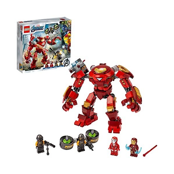 LEGO 76164 Super Heroes Marvel Avengers Iron Man Hulkbuster Contre Un Agent de l’A.I.M.