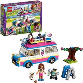 LEGO®-Friends Le véhicule de mission dOlivia Jouet pour Fille et Garçon à Partir de 6 Ans et Plus, 223 Pièces 41333