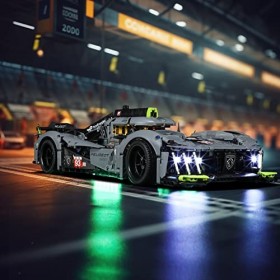 LIGHTAILING Kit déclairage LED pour Lego- 42156 Peugeot 9X8 24H Le Mans Hybrid Hypercar Modèle - Jeu de lumière LED Compatib