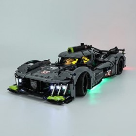 LIGHTAILING Kit déclairage LED pour Lego- 42156 Peugeot 9X8 24H Le Mans Hybrid Hypercar Modèle - Jeu de lumière LED Compatib