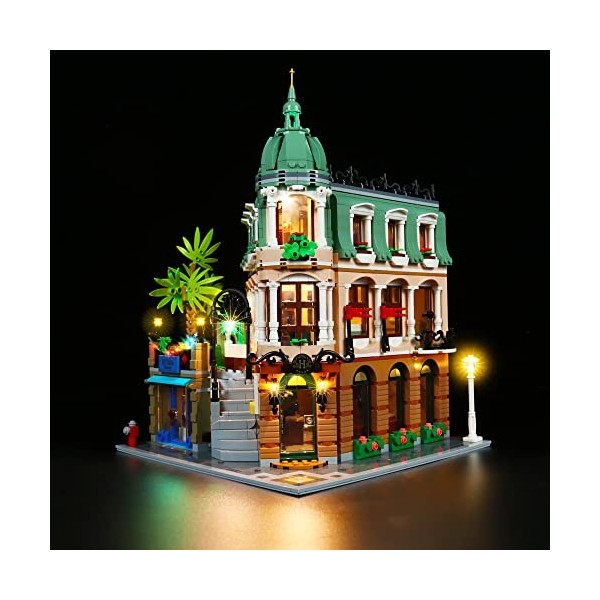 Kit DéClairage LED pour Lego Boutique Hotel,Jeu de LumièRes pour Lego Lego 10297 Boutique Hotel,Lumineux Cadeau CréAtif,Just