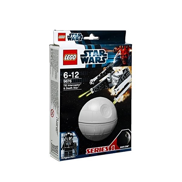 LEGO Star Wars - 9676 - Jeu de Construction - Tie Interceptor et Death Star