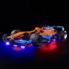 YEABRICKS LED Lumière pour Lego-42141 Technic McLaren Formula 1 Race Car Modèle de Blocs de Construction Ensemble Lego Non I