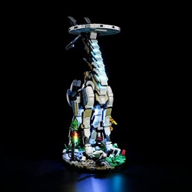 YEABRICKS LED Lumière pour Lego-76989 Horizon Forbidden West: Tallneck Modèle de Blocs de Construction Ensemble Lego Non Inc