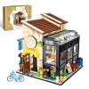 Pet Book Store Kit de construction pour animaux domestiques avec éclairage LED, activités créatives, pour adolescents et adul