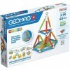 Geomag, Supercolor Recycled, Constructions Magnétiques, Barrettes et Panneaux Colorés, Pack de 60 Pièces, 100% Plastique Recy