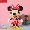 Minnie Mouse Diamond Building Blocks Micro 3D Modèle Disney Mickey Mouse Mini Bricks Figurines pour jouets danniversaire de